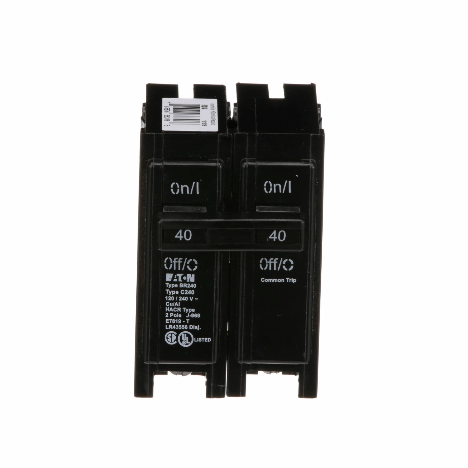 Best Sale ๐ Eaton Circuit Breakers Type BR 40-Amp 2-Pole Standard Trip Circuit Breaker ๐งจ 1 Best Sale ๐ Eaton Circuit Breakers Type BR 40-Amp 2-Pole Standard Trip Circuit Breaker ๐งจ