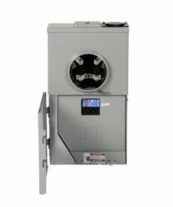 Flash Sale 🎁 Eaton Breaker Boxes Type BR 200-Amp 4-Spaces 8-Circuit Main Breaker Meter Combo Load Center 🛒