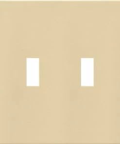 Budget 🧨 Eaton Wall Plates 4-Gang Ivory Toggle Wall Plate 🎁