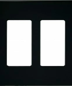 Best Sale 🔥 Eaton Wall Plates 4-Gang Black Round Wall Plate 😀