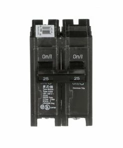 Discount ๐ Eaton Circuit Breakers Type BR 25-Amp 2-Pole Standard Trip Circuit Breaker ๐คฉ