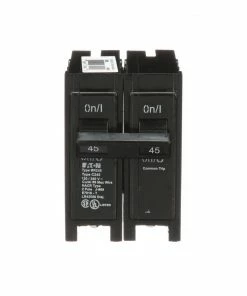 Cheap 💯 Eaton Circuit Breakers Type BR 45-Amp 2-Pole Standard Trip Circuit Breaker 🎉