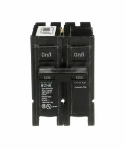 New 🛒 Eaton Circuit Breakers Type BR 125-Amp 2-Pole Standard Trip Circuit Breaker 👍