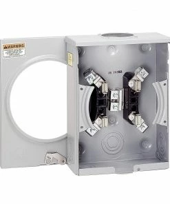 Hot Sale ❤️ Eaton Meter Sockets 125 4 Gang Ringless Overhead/Underground Meter Socket 🤩