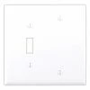 Wholesale 👏 Eaton Wall Plates 2-Gang Wall Plate, White ⌛