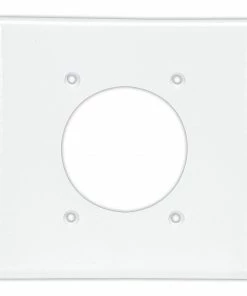 Best Sale ⭐ Eaton Wall Plates 2-Gang Round Wall Plate, White ❤️
