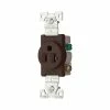 Best Pirce 🤩 Eaton Electrical Outlets 20-Amp Residential/Commercial Round Outlet, Brown ❤️