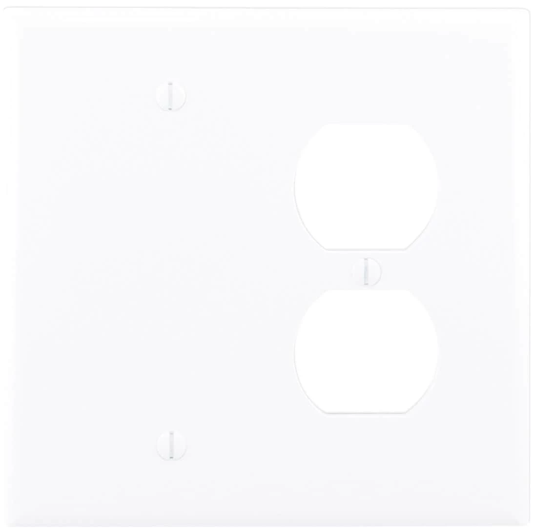 Budget โ Eaton Wall Plates 2-Gang Wall Plate, White ๐งจ 1 Budget โ Eaton Wall Plates 2-Gang Wall Plate, White ๐งจ