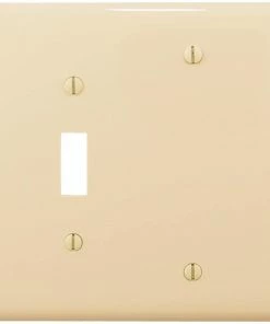 Cheapest 🧨 Eaton Wall Plates 2-Gang Wall Plate, Ivory 🎉