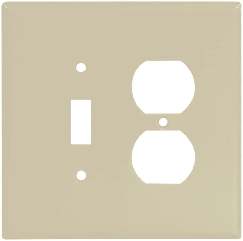 Coupon 💯 Eaton Wall Plates 2-Gang Wall Plate, Ivory ⭐ 1 Coupon 💯 Eaton Wall Plates 2-Gang Wall Plate, Ivory ⭐