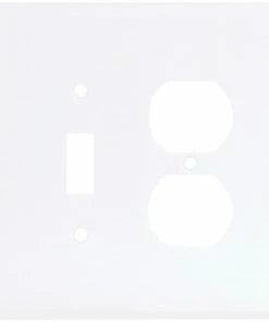 Hot Sale ✨ Eaton Wall Plates 2-Gang Wall Plate, White ✔️