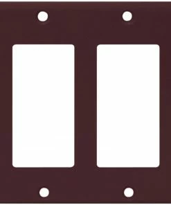 Wholesale ⭐ Eaton Wall Plates 2-Gang Decorator Wall Plate, Brown 🛒
