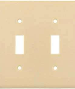 Brand new 🛒 Eaton Wall Plates 4-Gang Wall Plate, Ivory 💯