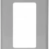 Wholesale 😀 Eaton Wall Plates 1-Gang Decorator Wall Plate, Gray 🛒