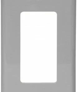 Wholesale 😀 Eaton Wall Plates 1-Gang Decorator Wall Plate, Gray 🛒