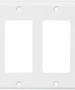 Buy 🎁 Eaton Wall Plates 2-Gang Decorator Wall Plate, White 😀