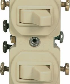 Deals 🤩 Eaton Light Switches Light Switch, Ivory 🔥