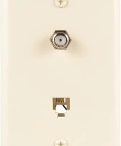 Discount 😀 Eaton Audio & Video Wall Jacks Nylon F-Type Coax/Telephone Wall Jack ❤️