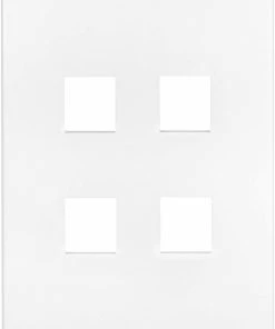 Flash Sale ⌛ Eaton Wall Plates Aspire 1-Gang Wall Plate, White Satin ⭐