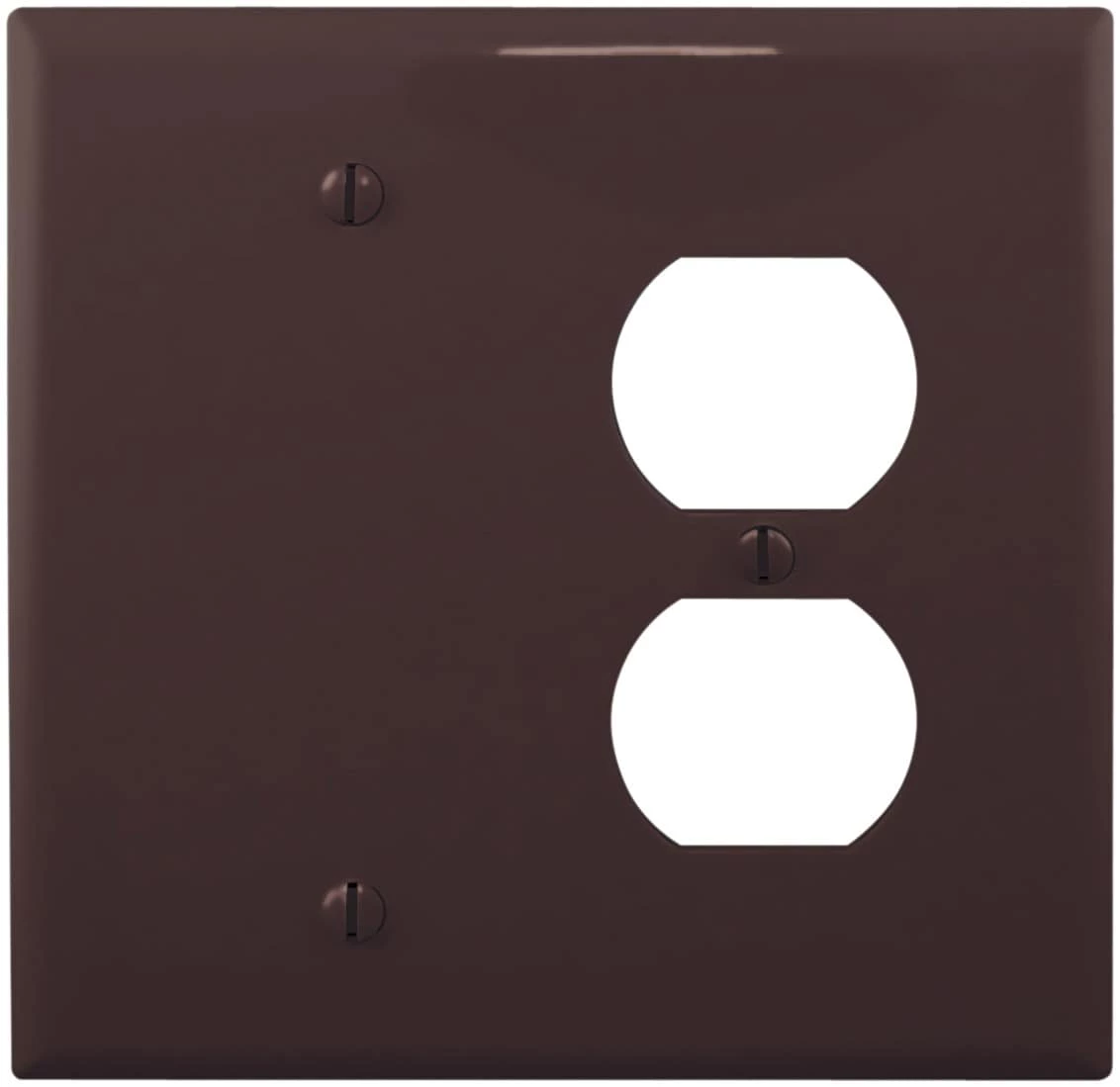 Budget 🎉 Eaton Wall Plates 2-Gang Wall Plate, Brown 👏 1 Budget 🎉 Eaton Wall Plates 2-Gang Wall Plate, Brown 👏