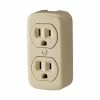 Wholesale 👏 Eaton Electrical Outlets 15-Amp Residential Decorator Outlet, Ivory 🧨