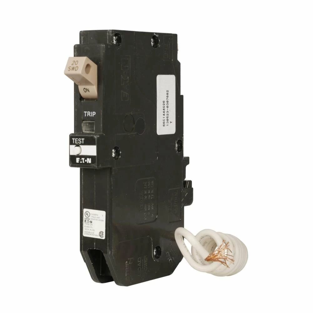 Deals โจ Eaton Circuit Breakers Type CH 20-Amp 1-Pole GFCI Circuit Breaker ๐ 1 Deals โจ Eaton Circuit Breakers Type CH 20-Amp 1-Pole GFCI Circuit Breaker ๐