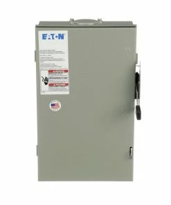 Brand new 🔥 Eaton Electrical Disconnects 60-Amp 2-Pole Non-Fusible General Safety Switch Disconnect 🌟