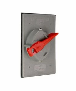 Wholesale 👏 Eaton Electrical Outlet Covers Non-Metallic Gray 1-Outlet Weatherproof Electrical Outlet Cover 😀 5 Wholesale 👏 Eaton Electrical Outlet Covers Non-Metallic Gray 1-Outlet Weatherproof Electrical Outlet Cover 😀 -EatonWagner Sales 05118728