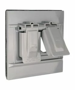 Flash Sale ๐คฉ Eaton Electrical Outlet Covers Non-Metallic Gray 2-Outlet Weatherproof Electrical Outlet Cover ๐งจ 5 Flash Sale ๐คฉ Eaton Electrical Outlet Covers Non-Metallic Gray 2-Outlet Weatherproof Electrical Outlet Cover ๐งจ -EatonWagner Sales 05118730