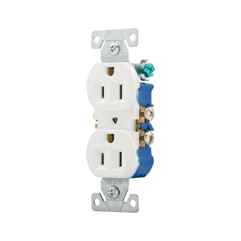 Best Sale ๐ Eaton Electrical Outlets 15-Amp Residential Duplex Outlet, White โค๏ธ 2 Best Sale ๐ Eaton Electrical Outlets 15-Amp Residential Duplex Outlet, White โค๏ธ - Image 2