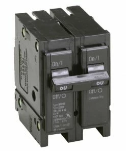Outlet 🎁 Eaton Circuit Breakers Type BR 60-Amp 2-Pole Standard Trip Circuit Breaker 👍