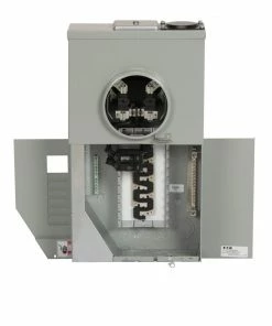 Coupon 🛒 Eaton Breaker Boxes Type BR 100-Amp 12-Spaces 24-Circuit Main Breaker Meter Combo Load Center ✨