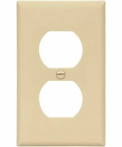 Deals 🔥 Eaton Wall Plates 1-Gang Standard Duplex Wall Plate, Ivory (10-Pack) 🤩