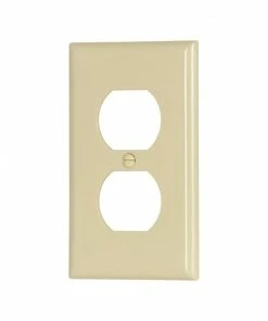 Deals 🔥 Eaton Wall Plates 1-Gang Standard Duplex Wall Plate, Ivory (10-Pack) 🤩 -EatonWagner Sales 08595042