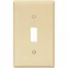 Best Pirce 😀 Eaton Wall Plates 1-Gang Standard Toggle Wall Plate, Ivory (10-Pack) 🧨