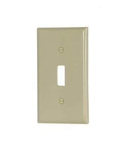 Best Pirce 😀 Eaton Wall Plates 1-Gang Standard Toggle Wall Plate, Ivory (10-Pack) 🧨 -EatonWagner Sales 08600971
