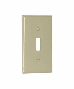 Best Pirce 😀 Eaton Wall Plates 1-Gang Standard Toggle Wall Plate, Ivory (10-Pack) 🧨 -EatonWagner Sales 08600972