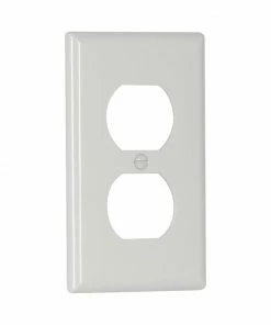 Coupon ✨ Eaton Wall Plates 1-Gang Standard Duplex Wall Plate, White (10-Pack) 🛒 -EatonWagner Sales 08600977