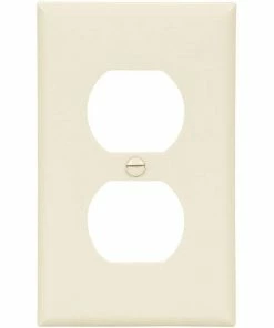 EatonWagner Sales 12 Outlet ๐ Eaton Wall Plates 1-Gang Standard Duplex Wall Plate, Light Almond (10-Pack) ๐ฅ