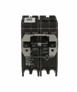 Outlet 💯 Eaton Circuit Breakers Type BR 15-Amp 4-Pole Quad Circuit Breaker 👏
