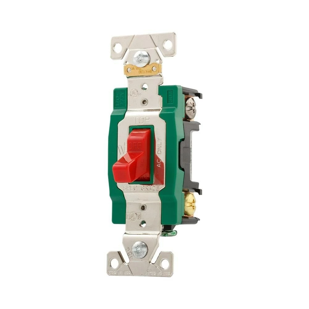 Wholesale 👍 Eaton Light Switches 30-Amp Double Pole Toggle Light Switch, Red 🔥 3 Wholesale 👍 Eaton Light Switches 30-Amp Double Pole Toggle Light Switch, Red 🔥 - Image 3