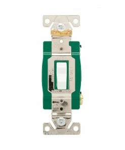 Cheapest ⌛ Eaton Light Switches 30-Amp Single-Pole Toggle Light Switch, White ✔️