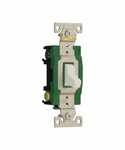 Top 10 โ๏ธ Eaton Light Switches 30-Amp Double Pole Toggle Light Switch, White ๐ 5 Top 10 โ๏ธ Eaton Light Switches 30-Amp Double Pole Toggle Light Switch, White ๐ -EatonWagner Sales 10565402