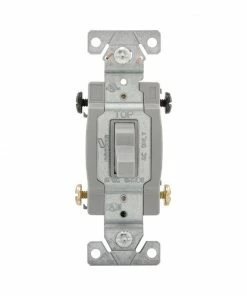 Discount 🛒 Eaton Light Switches 15-Amp 4-Way Toggle Light Switch, Gray 😀