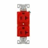 Wholesale ❤️ Eaton Electrical Outlets 20-Amp Commercial Duplex Outlet, Red 🔥