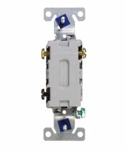 Outlet 🌟 Eaton Light Switches 20-Amp 3-Way Toggle Light Switch, Brown 🛒 -EatonWagner Sales 11411808