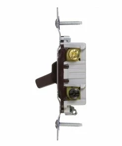 Outlet 🌟 Eaton Light Switches 20-Amp 3-Way Toggle Light Switch, Brown 🛒 -EatonWagner Sales 11411809