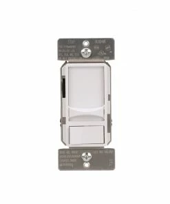 Outlet 🎁 Eaton Light Dimmers Single-Pole/3-Way LED Slide Light Dimmer, White ❤️