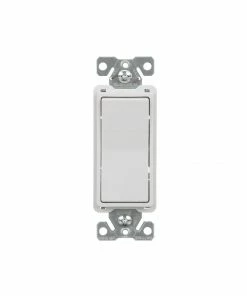 Outlet 🌟 Eaton Light Switches 15-Amp 4-Way Rocker Light Switch, White 🤩