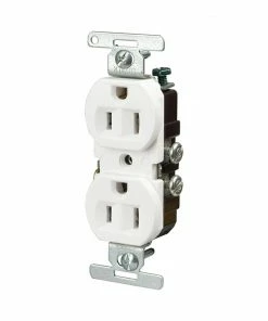 New ✨ Eaton Electrical Outlets 15-Amp Residential Duplex Outlet, White 👍